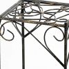 26" Black And Gold Metal Garden Accents Accessories
