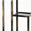 48" Black And Gold Metal Garden Accents Accessories