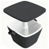 15" Black Heavy Duty Plastic Garden Accents Accessories