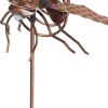 3" Copper Insect Garden Stake