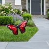 7" Red Copper Insect Garden Stake
