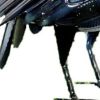 16" Black And White Metal Birds Garden Accents Accessories