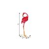 31" Pink Metal Flamingo Garden Accents Accessories