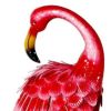 31" Pink Metal Flamingo Garden Accents Accessories