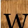 59" Black And Natural Solid Wood Welcome Porch Sign