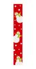 47" Red And White Solid Wood Snowman Porch Sign
