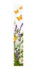 59" White Green And Yellow Solid Wood Daisies Porch Sign