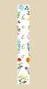 47" Green And White Solid Wood Floral Bouquet Hello Porch Sign