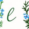 47" Green And White Solid Wood Floral Bouquet Hello Porch Sign