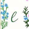 59" Green And White Solid Wood Floral Bouquet Hello Porch Sign