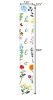 59" Green And White Solid Wood Floral Bouquet Hello Porch Sign