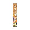 47" Green Natural And White Solid Wood Welcome Porch Sign