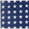 47" Red White And Blue Stars And Stripes Solid Wood Porch Sign