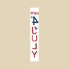 47" Red White And Blue Solid Wood Happy July 4th Porch Sign
