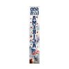 46" Red White And Blue Solid Wood God Bless America Porch Sign