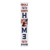 46" Red White And Blue Solid Wood Land Of The Free Home of the Brave Porch Sign