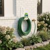 4" White Metal Garden Hose Hanger