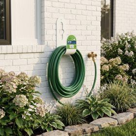 4" White Metal Garden Hose Hanger