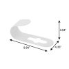 4" White Metal Garden Hose Hanger