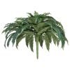 Artificial Ferns, Natural Spread Diameter 43-47 Inch, Large Hanging Artificial Boston Ferns, Fake Plant Wall Decor with 88 Branches
