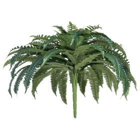 Artificial Ferns, Natural Spread Diameter 43-47 Inch, Large Hanging Artificial Boston Ferns, Fake Plant Wall Decor with 88 Branches