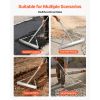 Landscape Rake, 60 inch Handle 20 inch Wide Head, Large Heavy Duty Aluminum Landscaping Level, Asphalt Rake Tool for Asphalt & Land Leveling