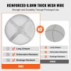 Fire Pit Spark Screen Round 20", Reinforced Heavy Duty Steel Metal Cover, Outdoor Firepit Lid