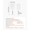 Electric Fly Swatter, Zapper Racket with 3 Layers Mesh & Digital Screen Display, Dual Modes Fly Killer with 1500mAh Battery Rechargeable for Home