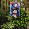 Havanese Patriotic American Garden Flag Mailbox Flag Decorative Yard Flag Banner Outside Patio Artwork Yard Flower Beds, Garden Size, Multicolor
