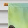 Maryland Black-Eyed Susans in Watercolor House Flag Large Porch Sleeve Pole Decorative Outside Yard Banner Artwork Wall Hanging, Polyester, House Size