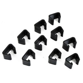 Furniture Clips, Outdoor Sectional Couch Connectors, Wicker Furniture Chair Clamps For A Module Patio Sofa, Set Of 10 (Option: black)